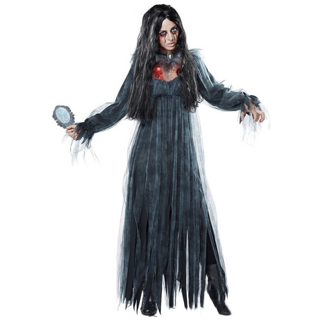 Hell Witch Devil Vampire Uniform Black Long