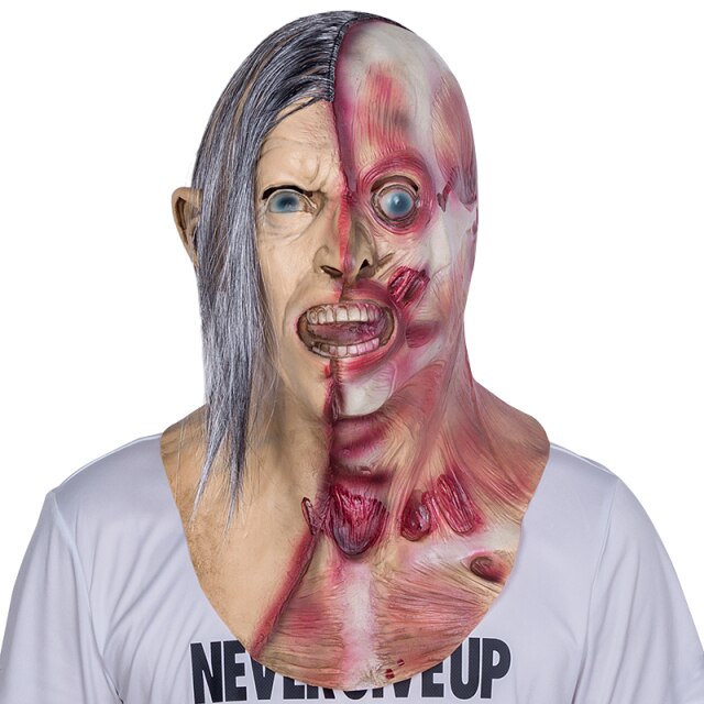 Scary Zombie Face Mask For Halloween