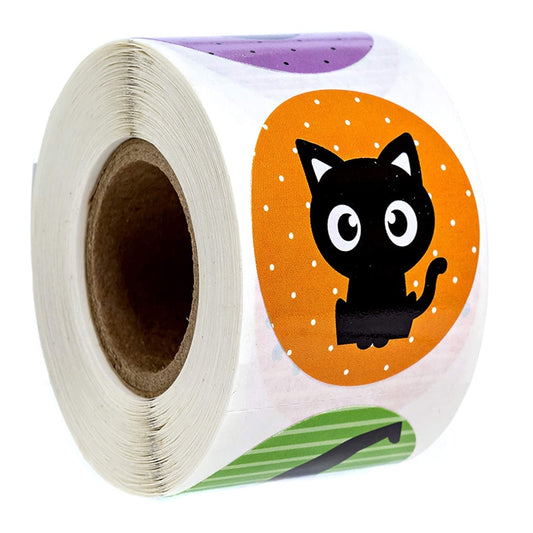 Cute Happy Halloween Stickers