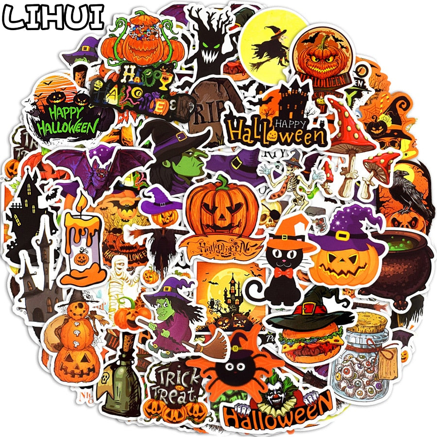 Halloween Wall Stickers Set