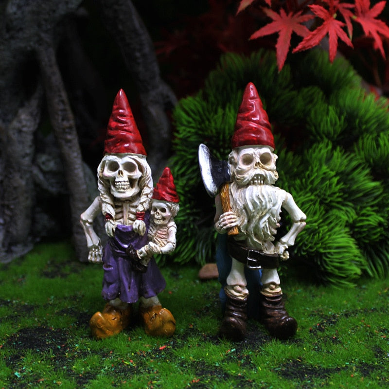 Skeleton Couple Dwarf Lovers Halloween