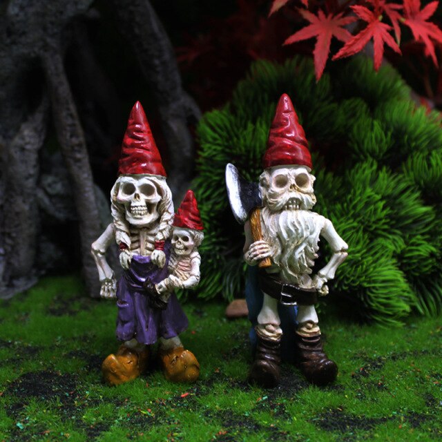 Skeleton Couple Dwarf Lovers Halloween