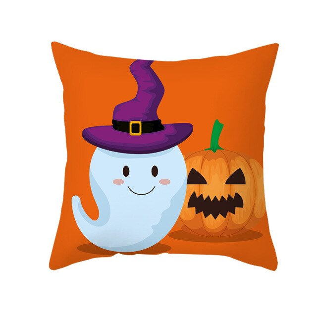 Ghost Halloween Decoration for Home Pillowcase