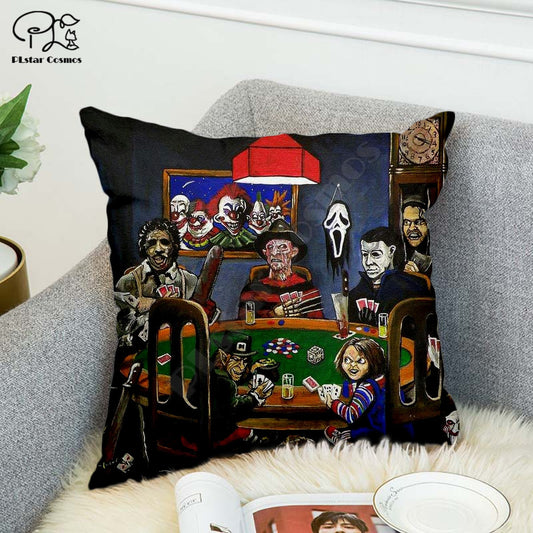Halloween Michael Myers Horror Decorative Pillowcases