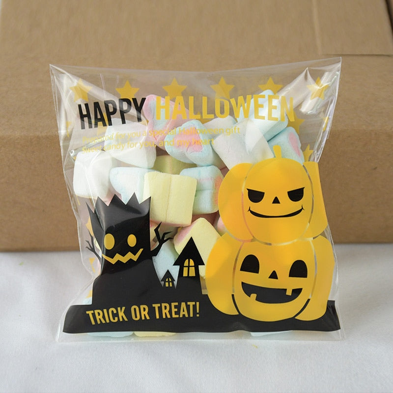 Halloween Candy Bags Box Horror Pumpkin
