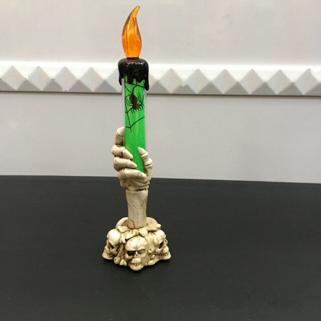 Skeleton Ghosts Candle Lights For Halloween