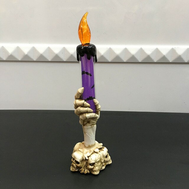 Skeleton Ghosts Candle Lights For Halloween