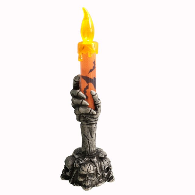 Skeleton Ghosts Candle Lights For Halloween