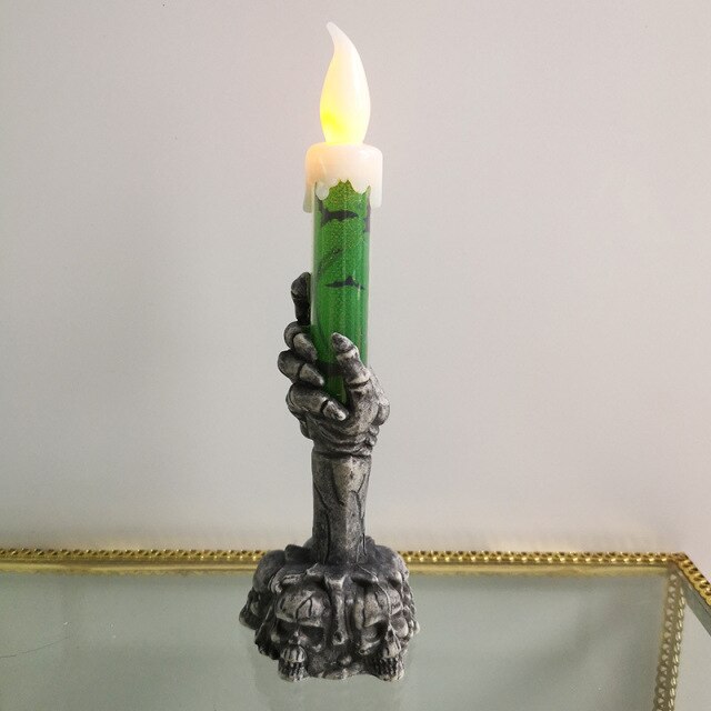 Skeleton Ghosts Candle Lights For Halloween
