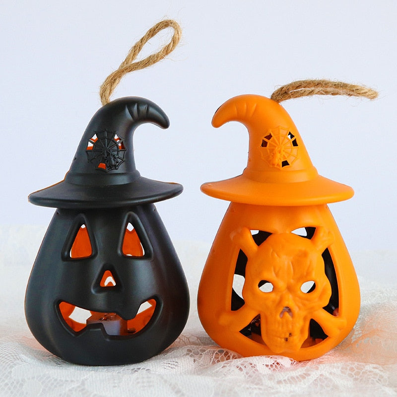 LED Pumpkin Ghost Lantern For Halloween
