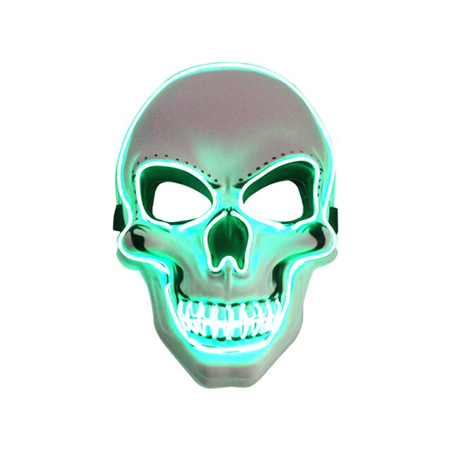 Glowing Skull Mask Party Light Up Masks