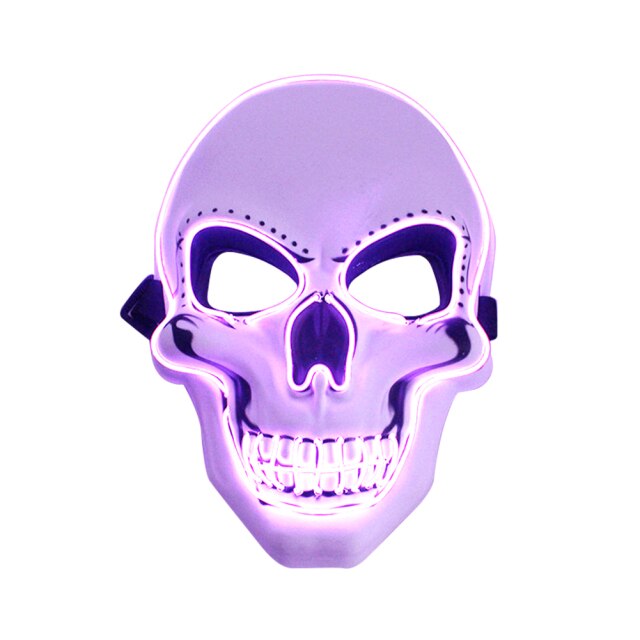 Glowing Skull Mask Party Light Up Masks