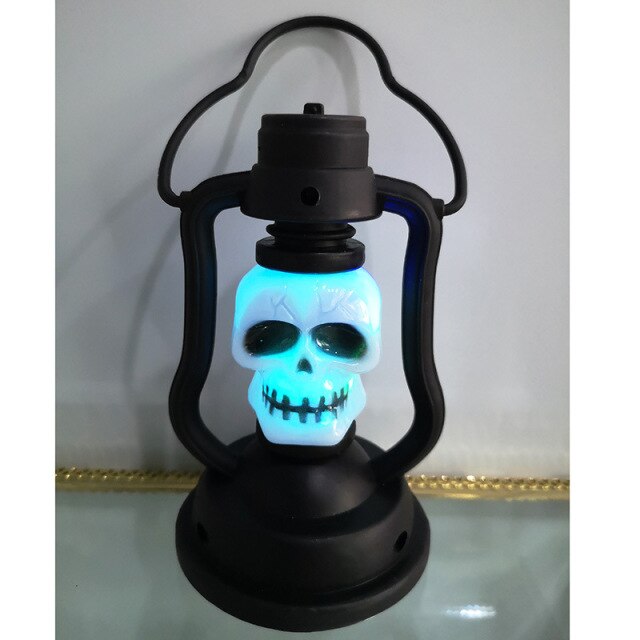 Pumpkin Skull LED Pony Lantern Lights