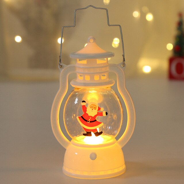 Night Light Lantern Portable LED Small Oil Lamp