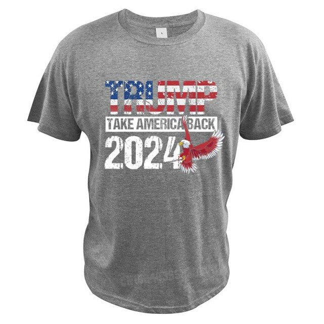 Trump 2024 Flag Take America Back T-Shirt