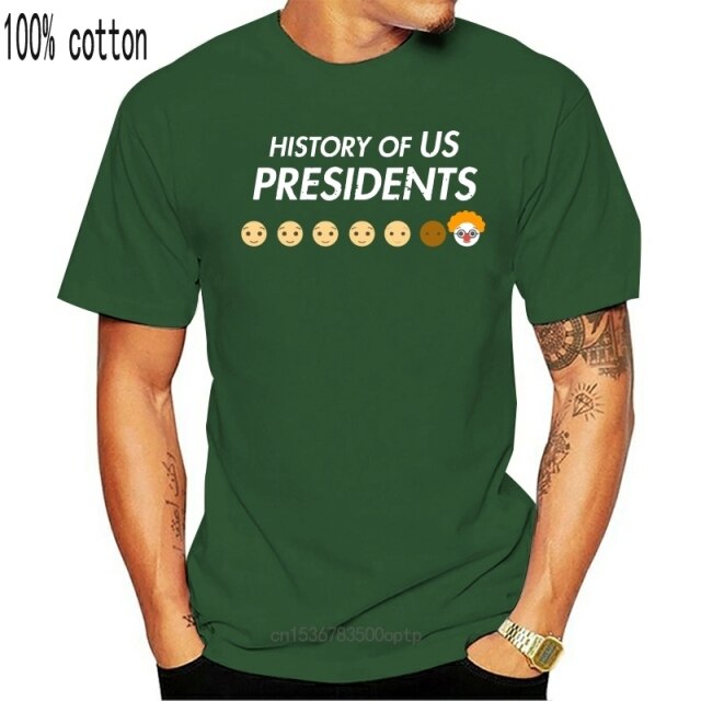 New History Of US Presidents 2021 Novelty T-shirt