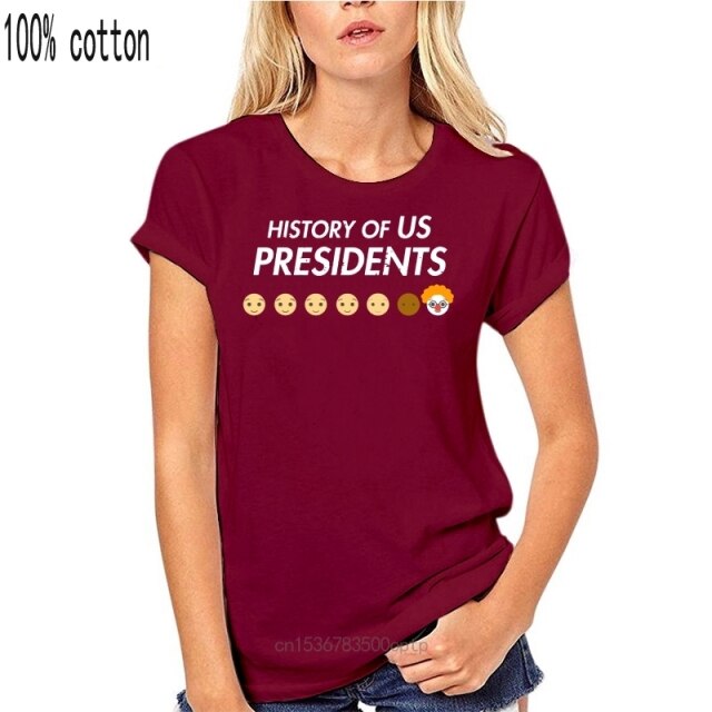 New History Of US Presidents 2021 Novelty T-shirt