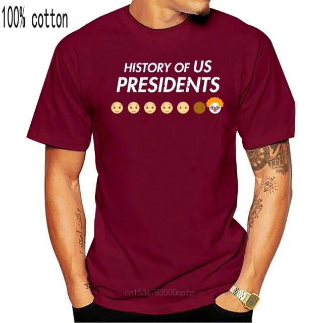 New History Of US Presidents 2021 Novelty T-shirt