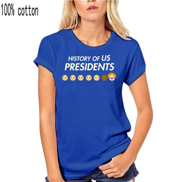 New History Of US Presidents 2021 Novelty T-shirt