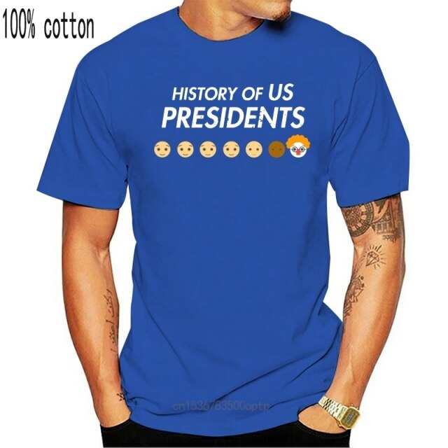 New History Of US Presidents 2021 Novelty T-shirt
