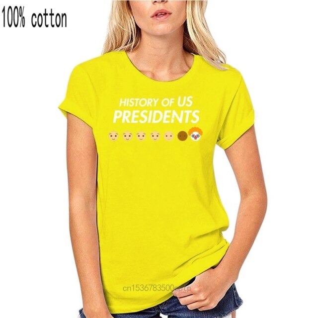 New History Of US Presidents 2021 Novelty T-shirt