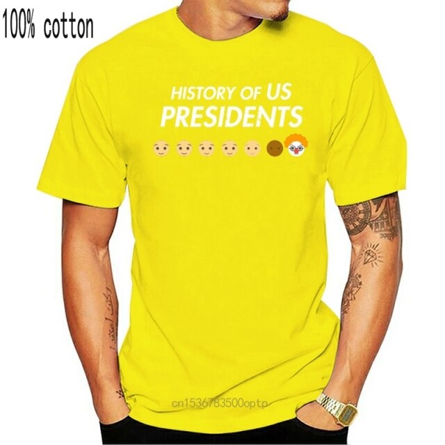 New History Of US Presidents 2021 Novelty T-shirt