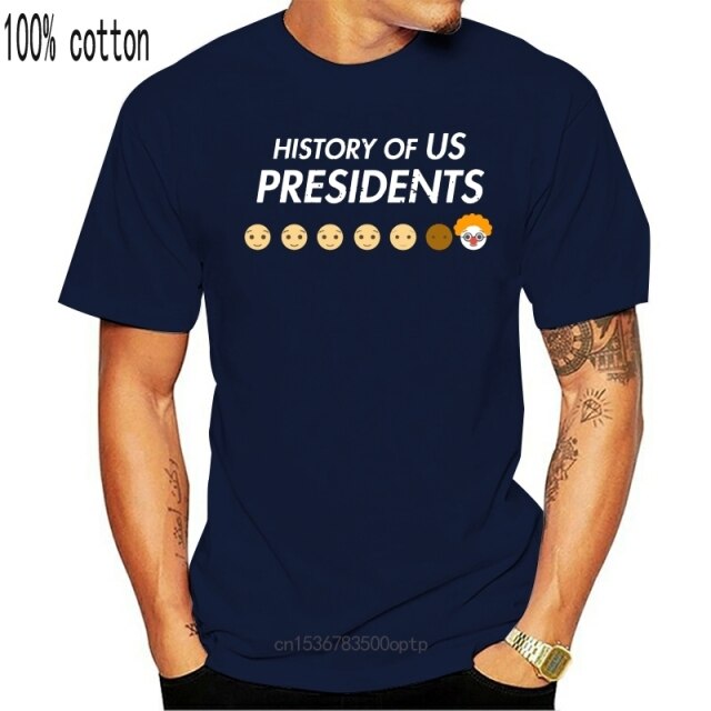 New History Of US Presidents 2021 Novelty T-shirt