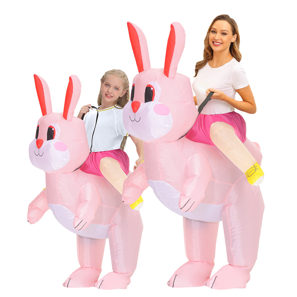 Cute Inflatable Rabbit Costume For Halloween Party