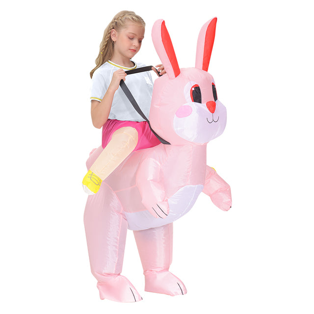 Cute Inflatable Rabbit Costume For Halloween Party