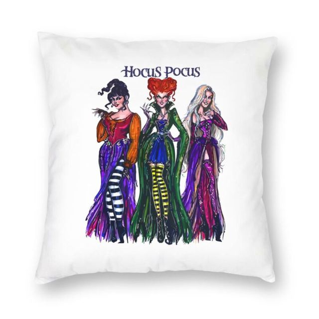 Hocus Pocus Sanderson Sisters Halloween Cushion Covers