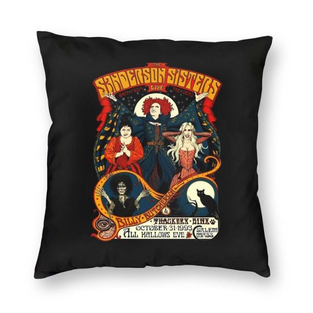 Hocus Pocus Sanderson Sisters Halloween Cushion Covers