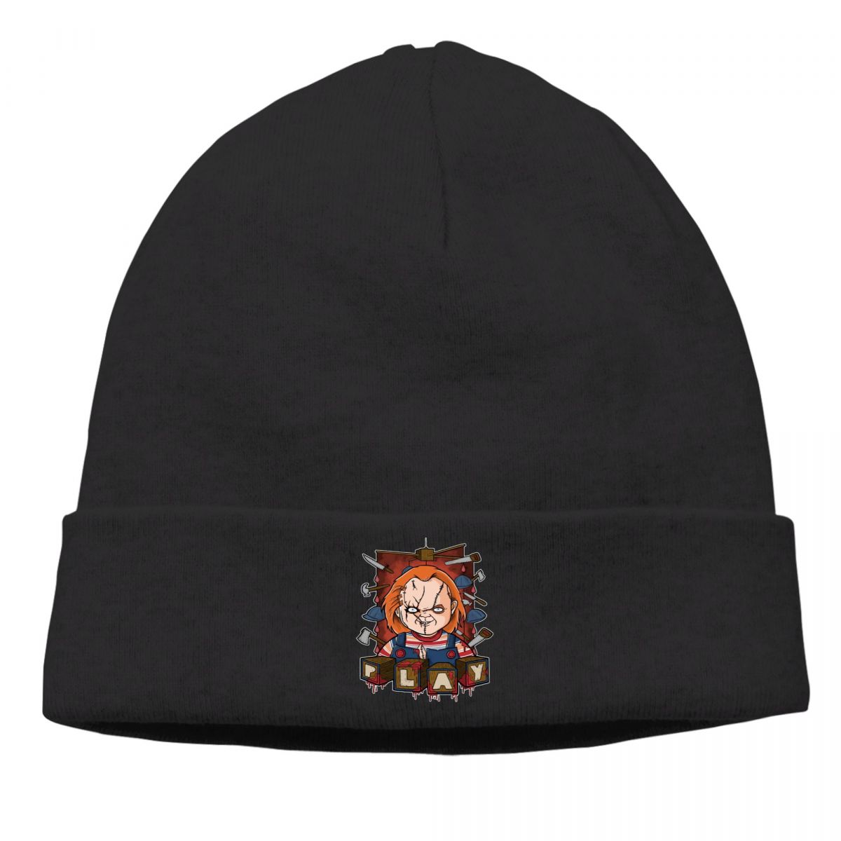 Halloween Knitted Cycling Beanie Cap for adults