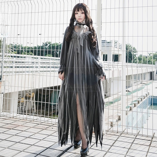 Scary Horror Halloween Cosplay Costume Carnival Women Dress for adults