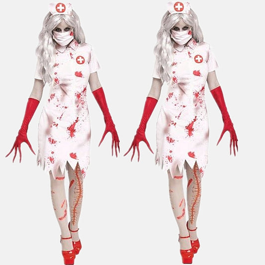 Women Halloween Party Horror Scary Costume Clothing for adults