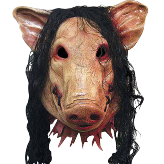Halloween Scary Masks Novelty Pig Head Horror Mask