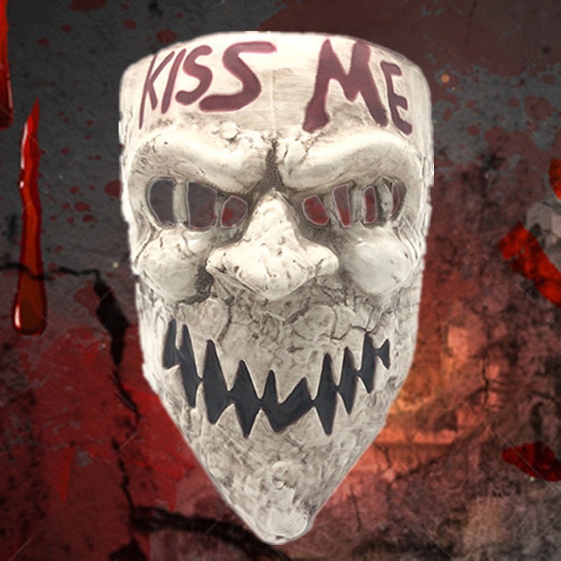 Kiss Me Scary Mask For Halloween