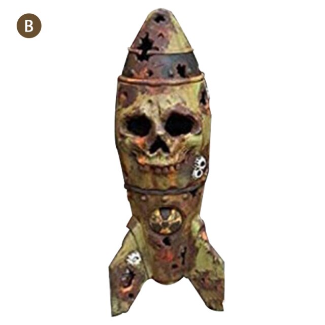 The Skull Bomb Resin Ornament For Halloween