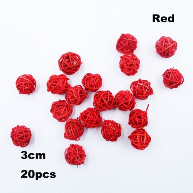 Halloween Decoration Rattan Ball DIY Ornaments