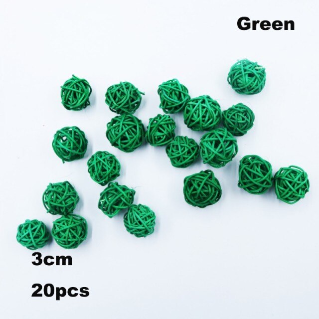 Halloween Decoration Rattan Ball DIY Ornaments