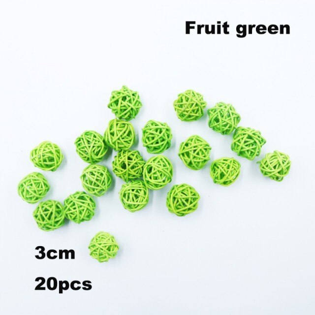 Halloween Decoration Rattan Ball DIY Ornaments