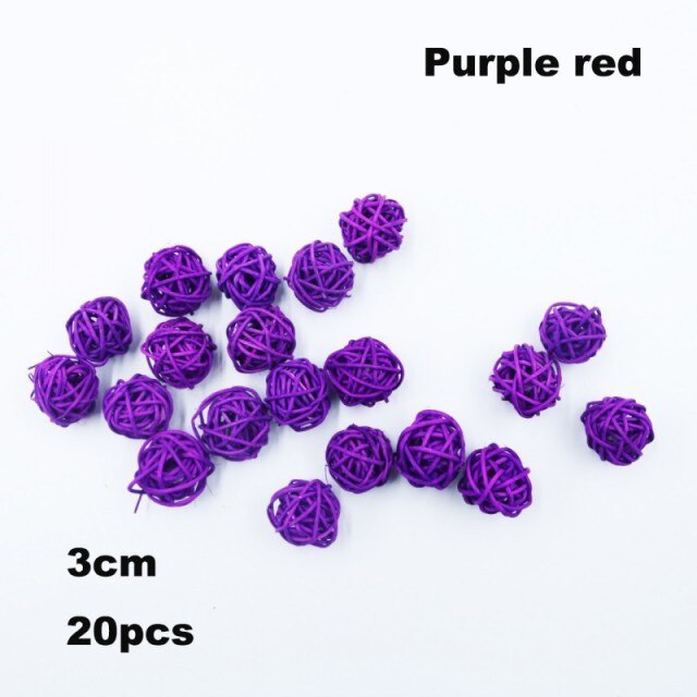 Halloween Decoration Rattan Ball DIY Ornaments