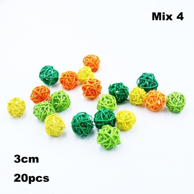 Halloween Decoration Rattan Ball DIY Ornaments