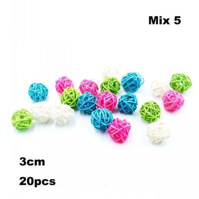 Halloween Decoration Rattan Ball DIY Ornaments