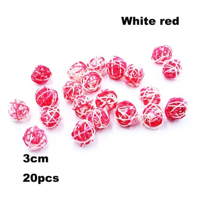 Halloween Decoration Rattan Ball DIY Ornaments