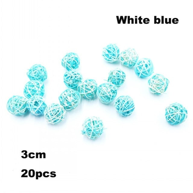 Halloween Decoration Rattan Ball DIY Ornaments
