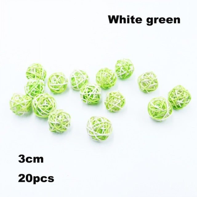 Halloween Decoration Rattan Ball DIY Ornaments