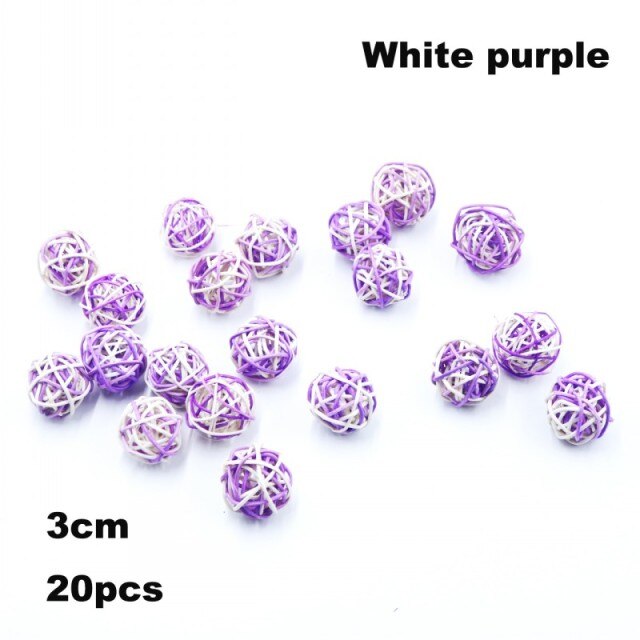 Halloween Decoration Rattan Ball DIY Ornaments