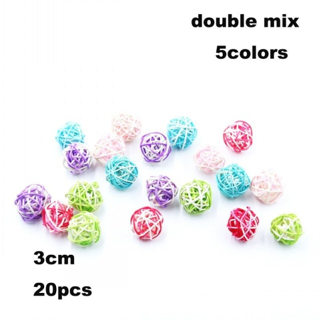 Halloween Decoration Rattan Ball DIY Ornaments