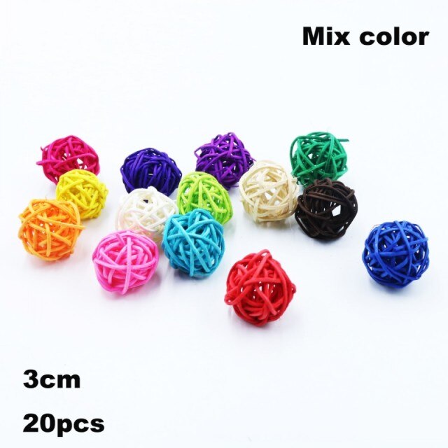 Halloween Decoration Rattan Ball DIY Ornaments