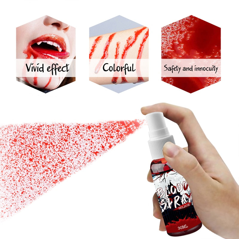 Scary Realistic Fake Blood Spray